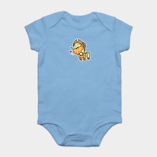 Applejack chibi Baby Bodysuit